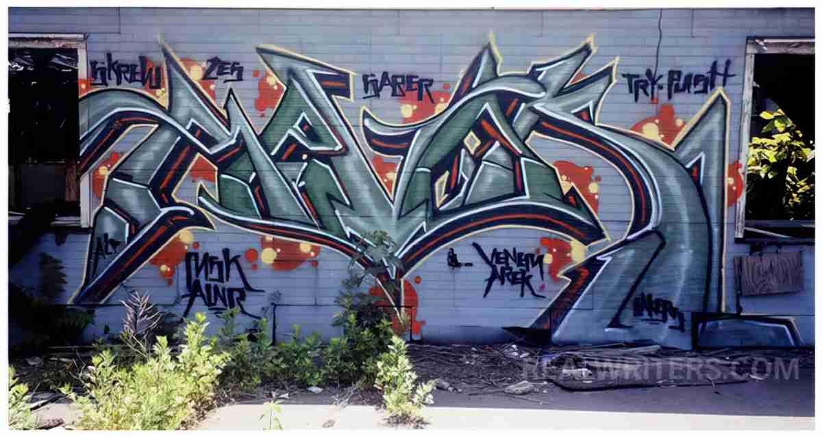 Street Art 3433 3423 GRAFFITI A4 Photo Print