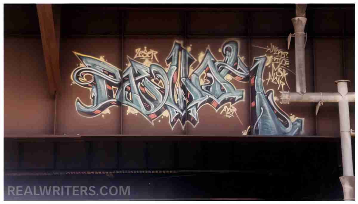 Street Art 3434 3424 GRAFFITI A4 Photo Print