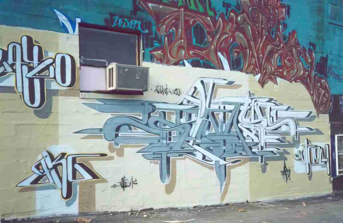 Street Art 3442 3432 GRAFFITI A4 Photo Print