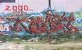 Street Art 3444 3434 GRAFFITI A4 Photo Print