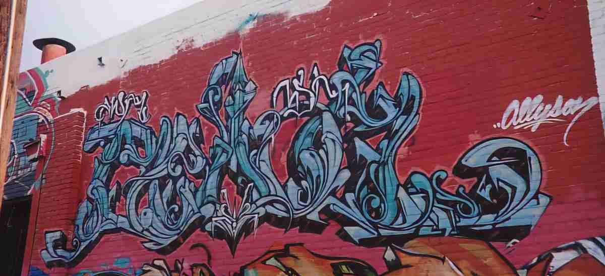 Street Art 3447 3437 GRAFFITI A4 Photo Print