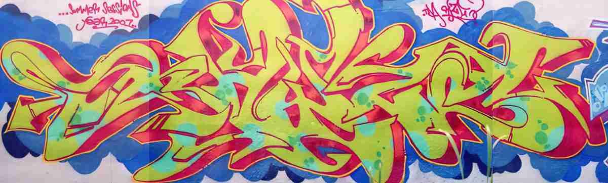 Street Art 3451 3441 GRAFFITI A4 Photo Print