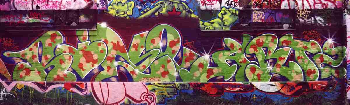 Street Art 3452 3442 GRAFFITI A4 Photo Print