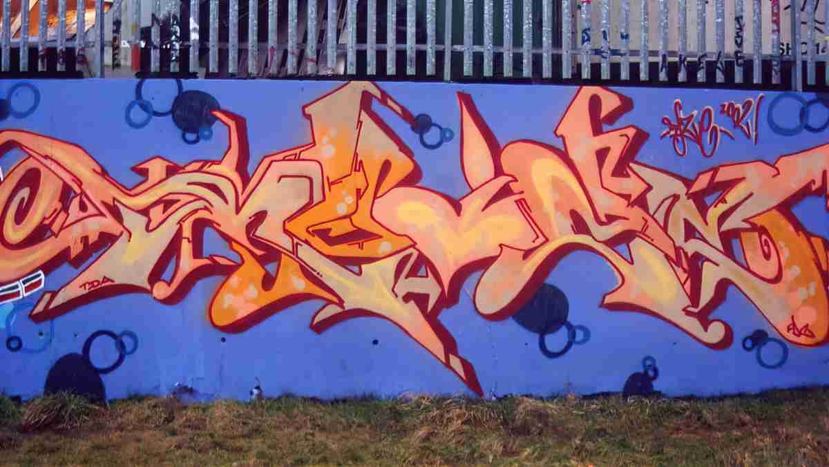 Street Art 3456 3446 GRAFFITI A4 Photo Print