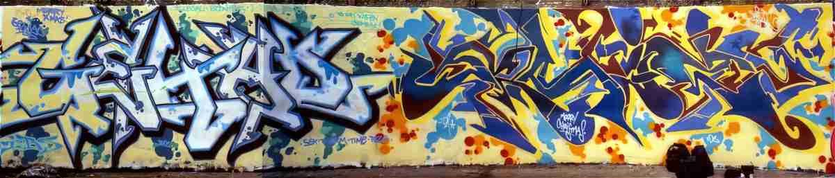Street Art 3460 3450 GRAFFITI A4 Photo Print