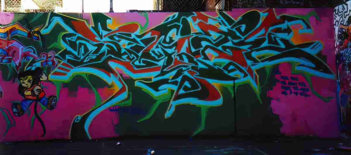 Street Art 3463 3453 GRAFFITI A4 Photo Print
