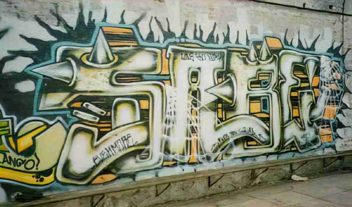 Street Art 3468 3458 GRAFFITI A4 Photo Print