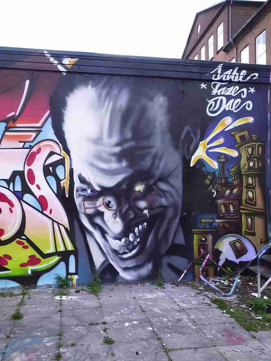 Street Art 3473 3463 GRAFFITI A4 Photo Print