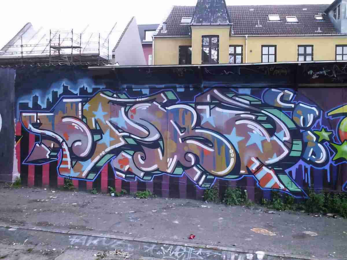 Street Art 3478 3468 GRAFFITI A4 Photo Print