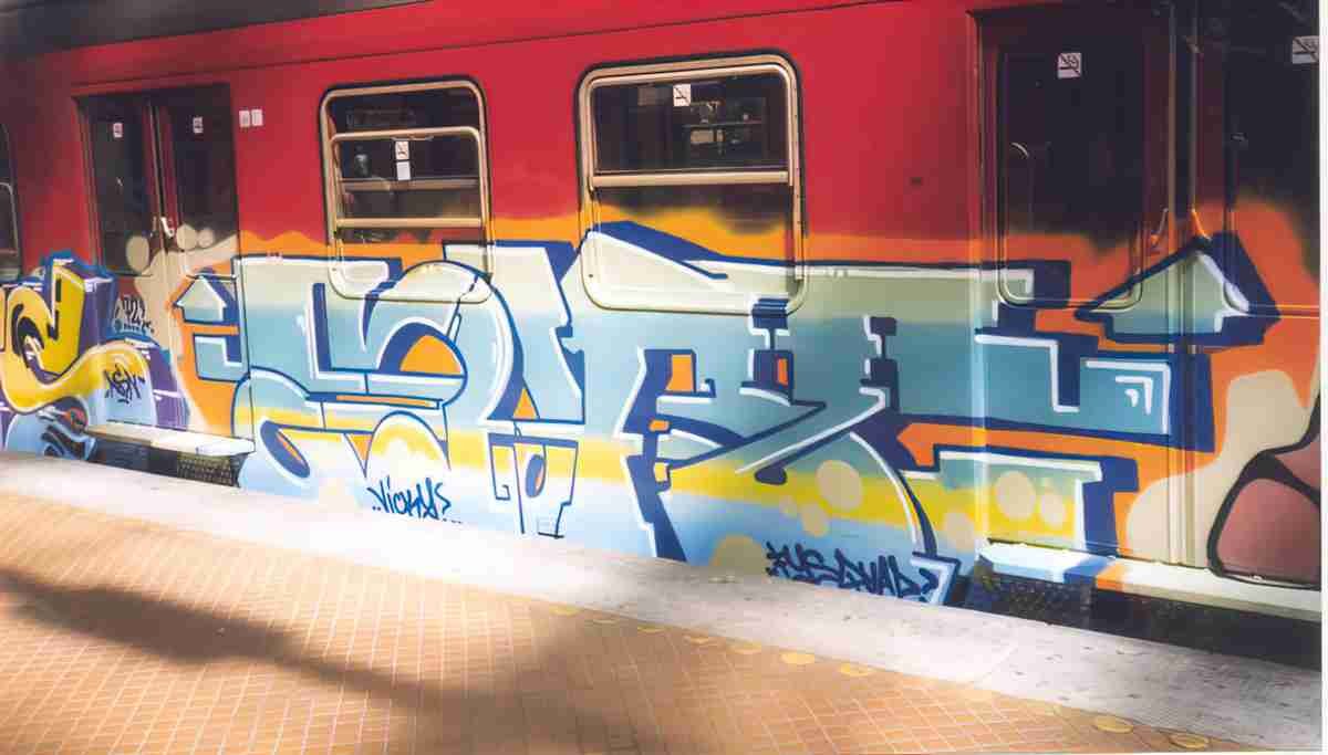 Street Art 3483 3473 GRAFFITI A4 Photo Print