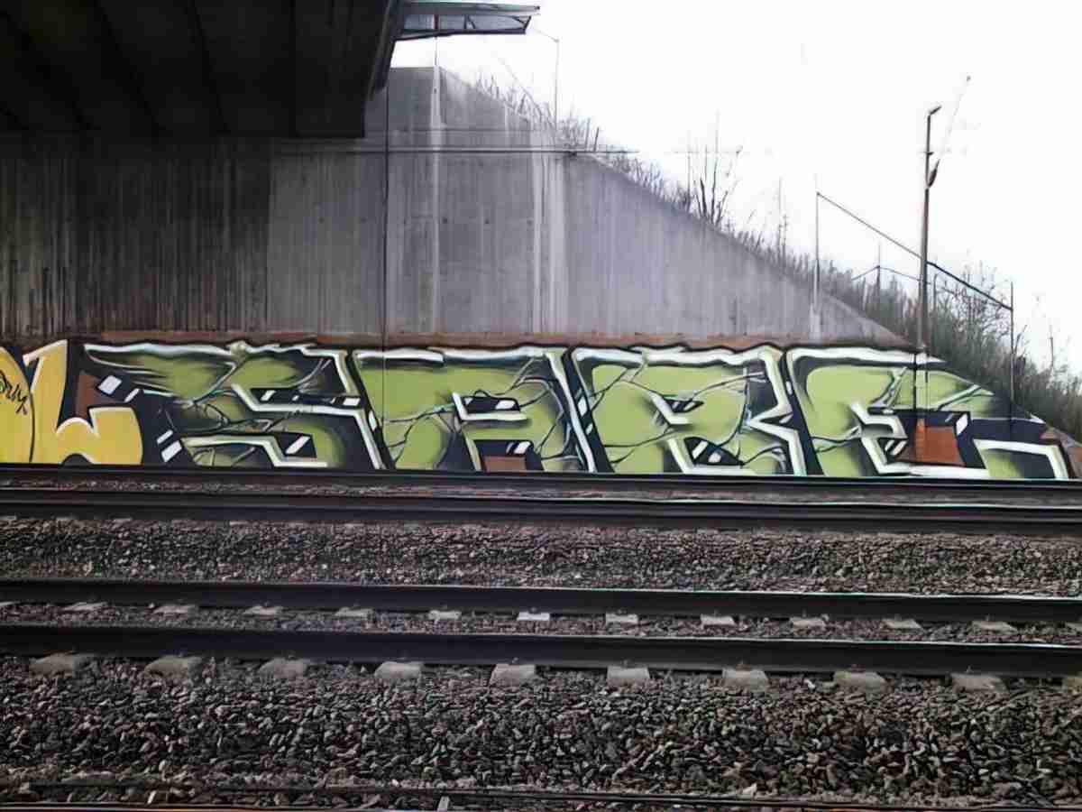 Street Art 3488 3478 GRAFFITI A4 Photo Print