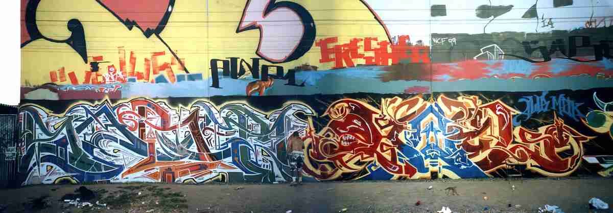 Street Art 3499 3489 GRAFFITI A4 Photo Print