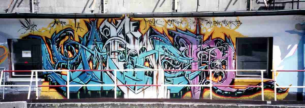 Street Art 3500 3490 GRAFFITI A4 Photo Print