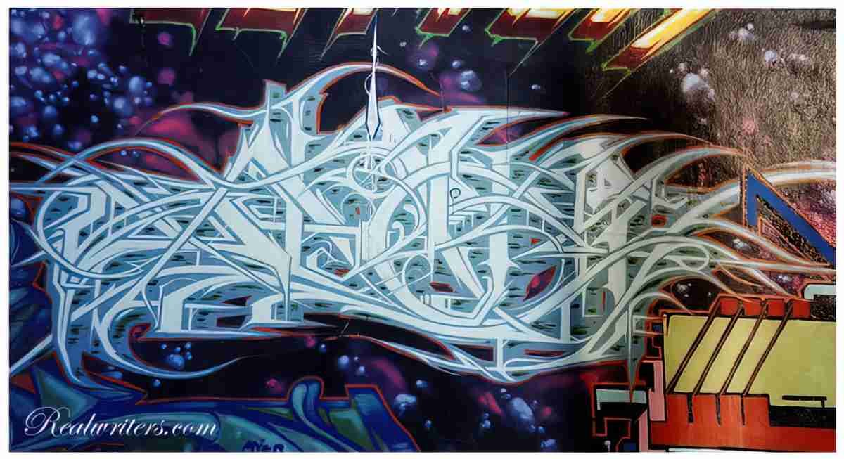 Street Art 3501 3491 GRAFFITI A4 Photo Print