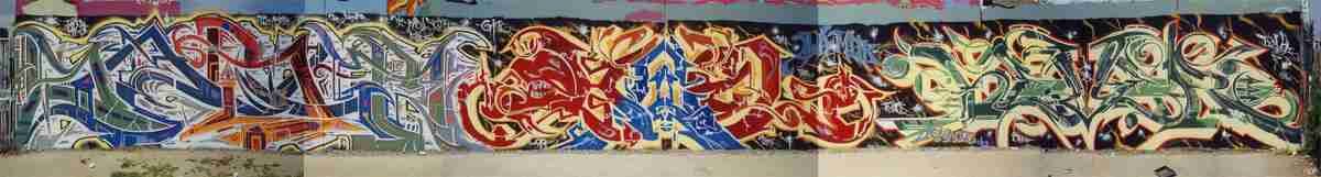 Street Art 3504 3494 GRAFFITI A4 Photo Print