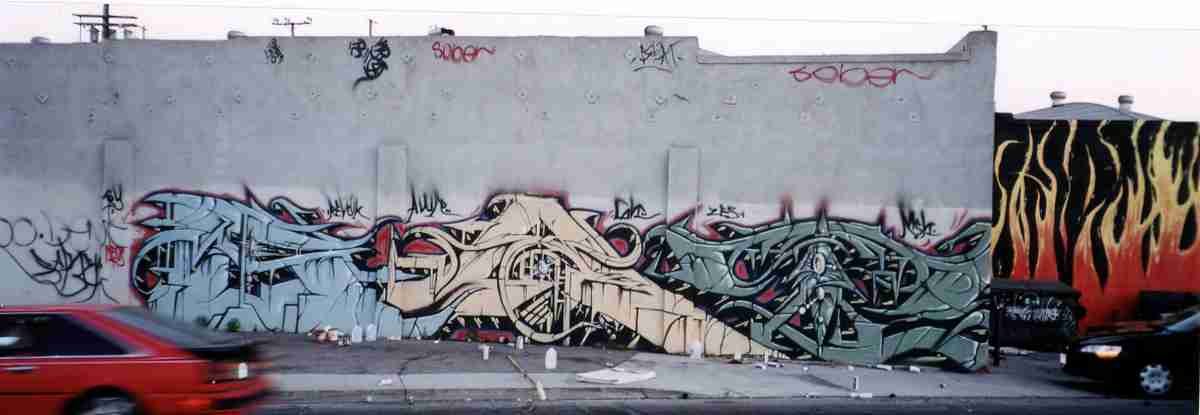 Street Art 3507 3497 GRAFFITI A4 Photo Print