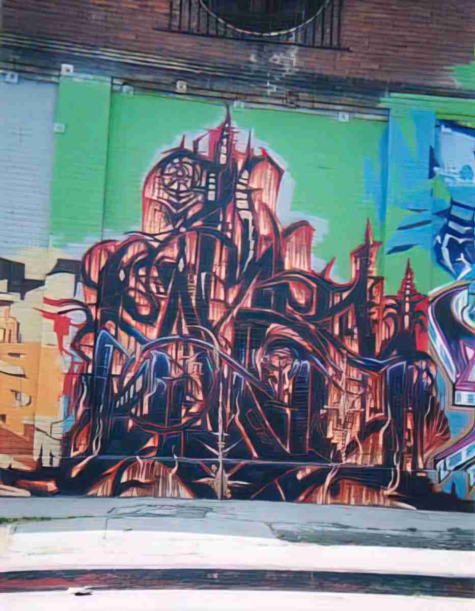 Street Art 3508 3498 GRAFFITI A4 Photo Print