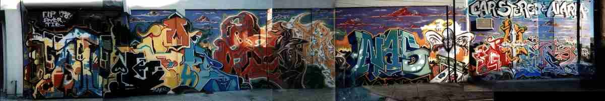 Street Art 3512 3502 GRAFFITI A4 Photo Print