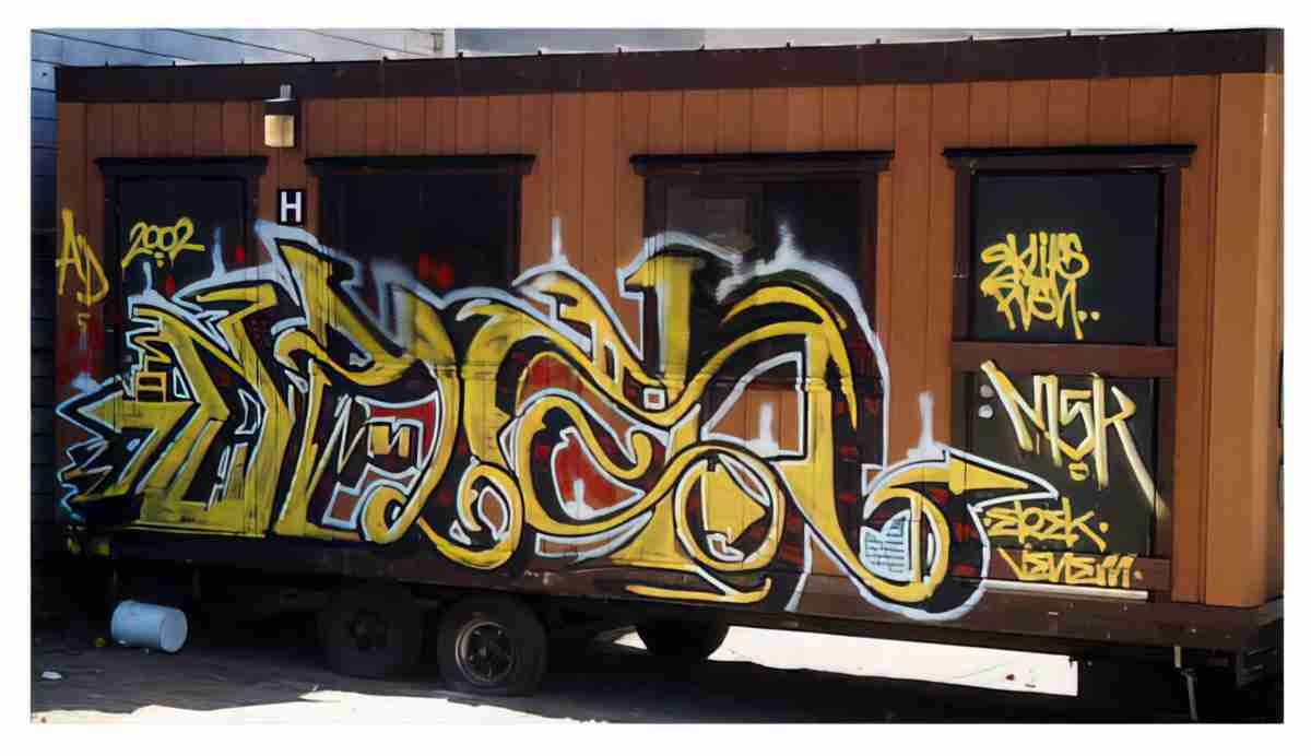 Street Art 3513 3503 GRAFFITI A4 Photo Print