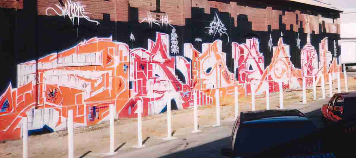 Street Art 3519 3509 GRAFFITI A4 Photo Print