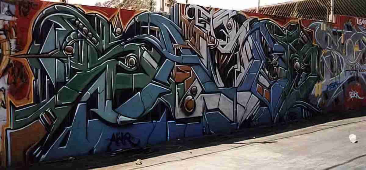 Street Art 3520 3510 GRAFFITI A4 Photo Print