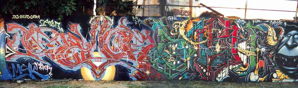 Street Art 3525 3515 GRAFFITI A4 Photo Print