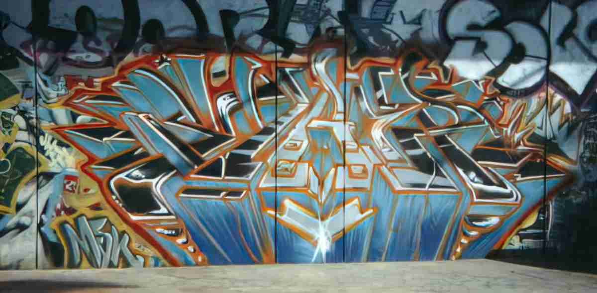 Street Art 3535 3526 GRAFFITI A4 Photo Print