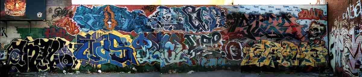 Street Art 3537 3528 GRAFFITI A4 Photo Print