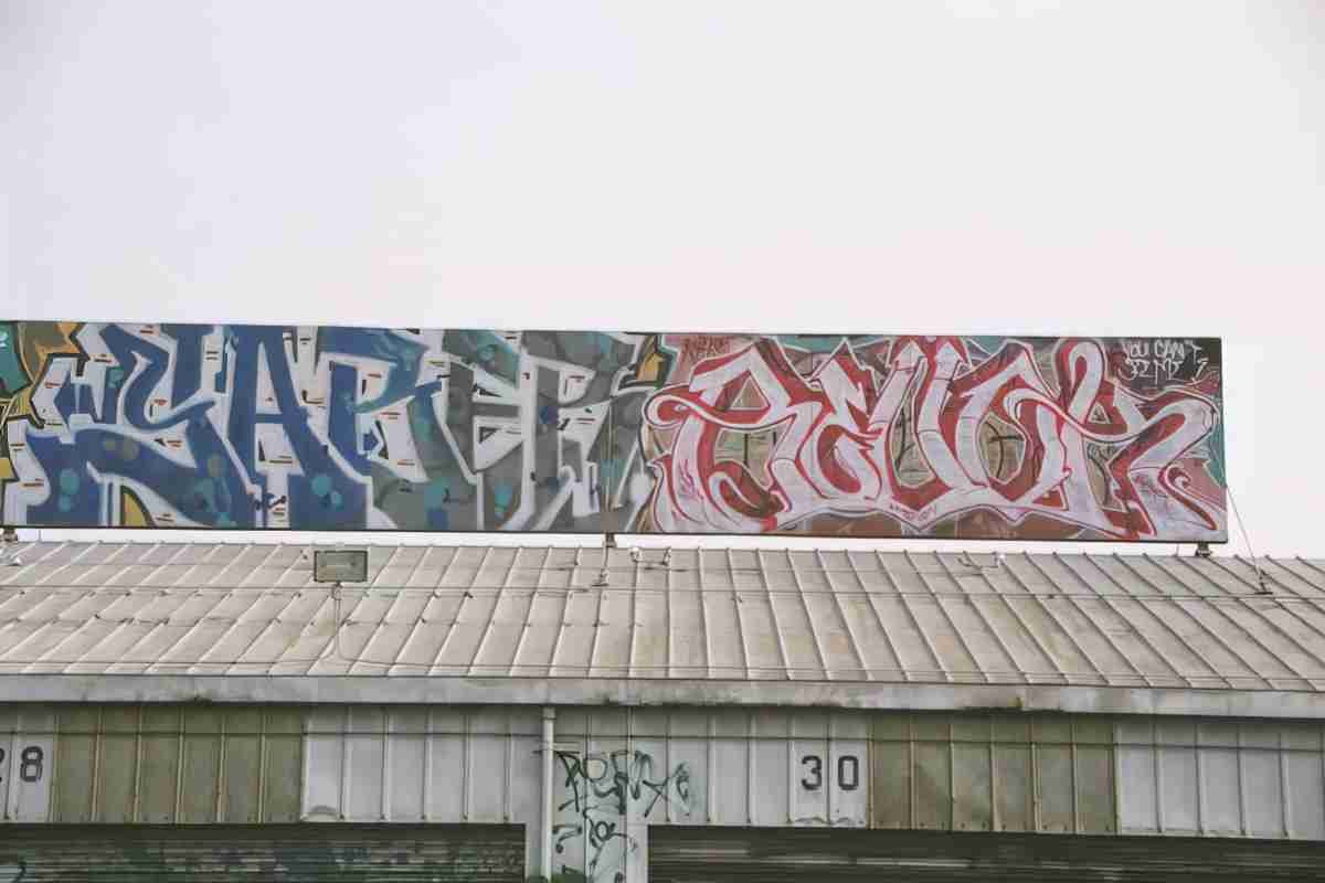 Street Art 3544 3535 GRAFFITI A4 Photo Print