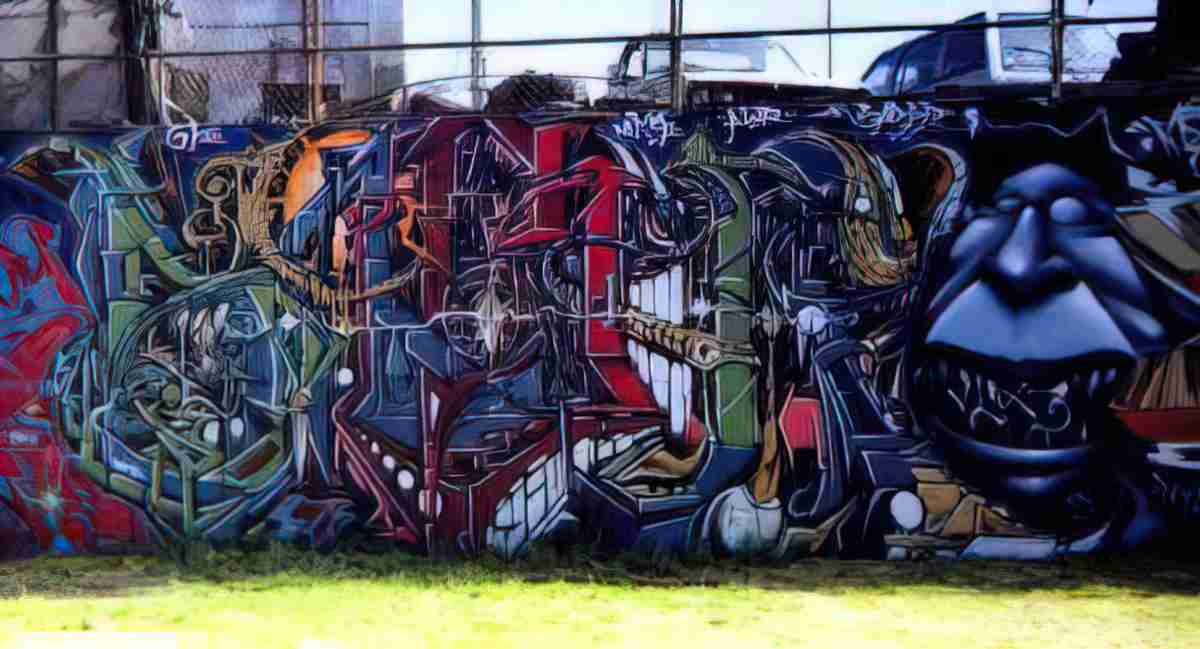 Street Art 3546 3537 GRAFFITI A4 Photo Print