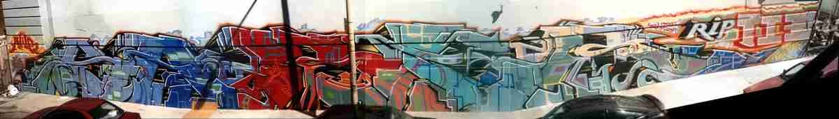 Street Art 3550 3541 GRAFFITI A4 Photo Print