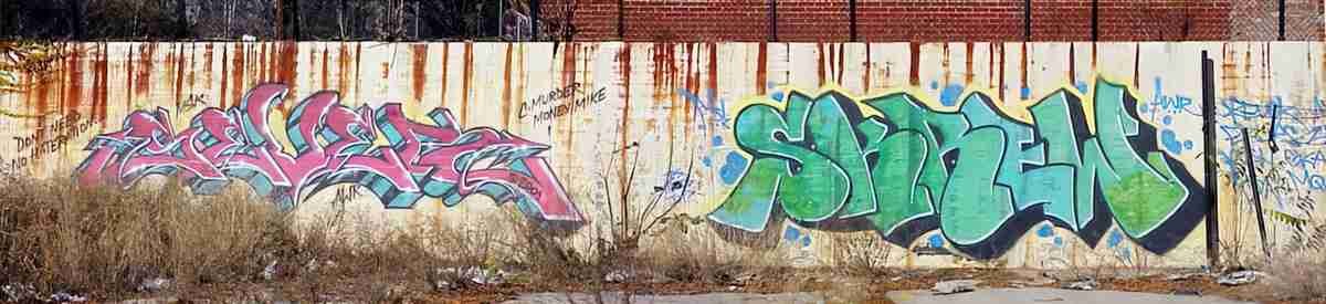 Street Art 3556 3548 GRAFFITI A4 Photo Print