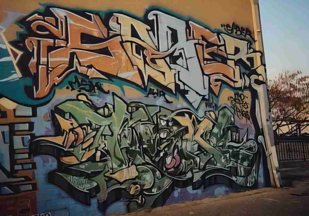 Street Art 3561 3553 GRAFFITI A4 Photo Print