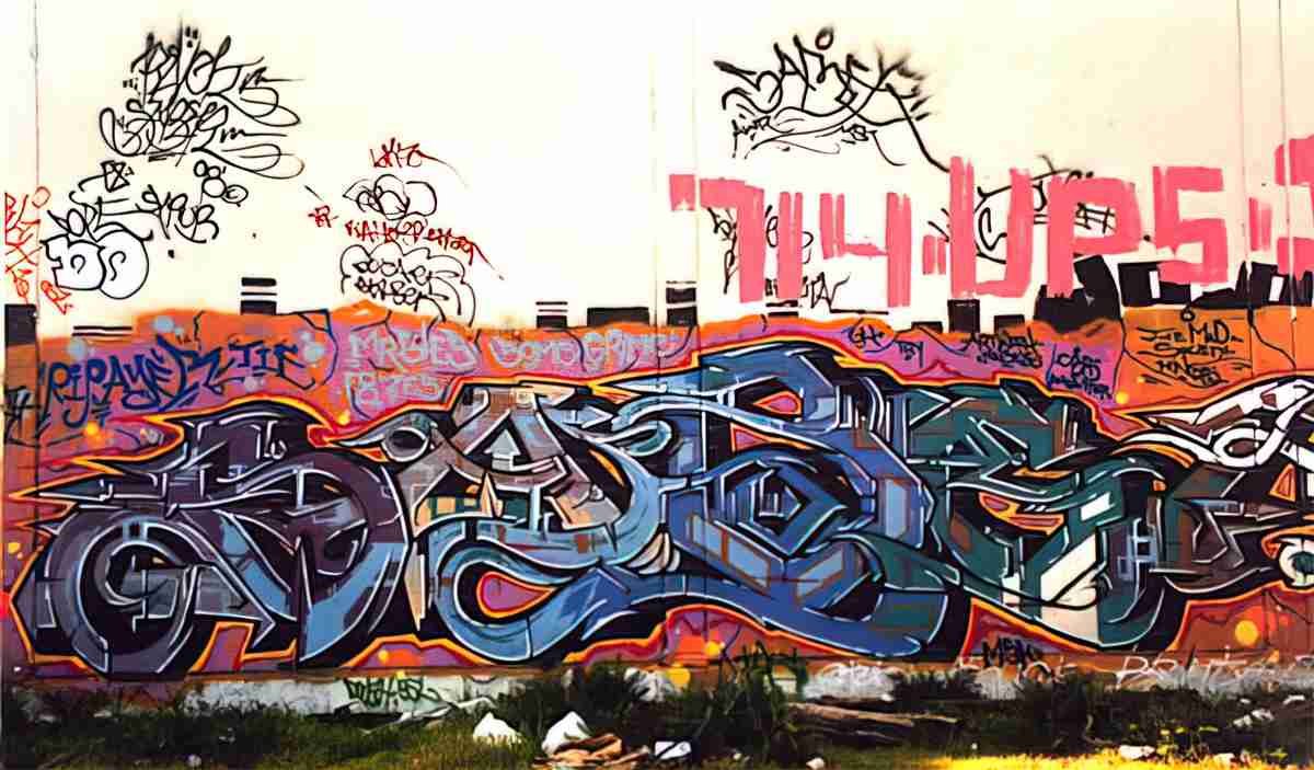 Street Art 3579 3572 GRAFFITI A4 Photo Print