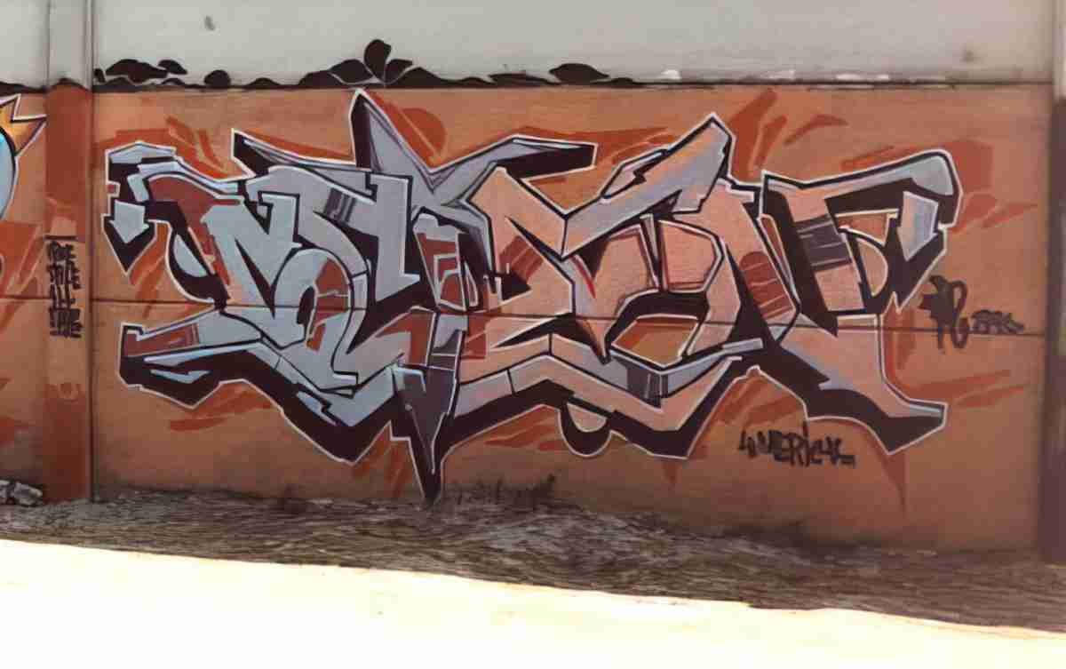 Street Art 3587 3580 GRAFFITI A4 Photo Print