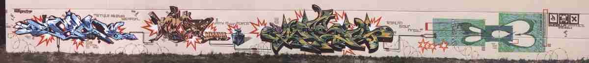Street Art 3589 3582 GRAFFITI A4 Photo Print