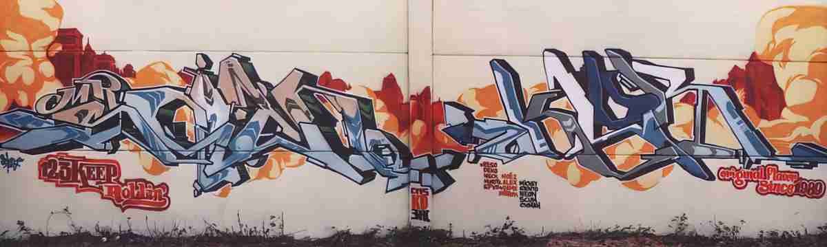 Street Art 3590 3583 GRAFFITI A4 Photo Print
