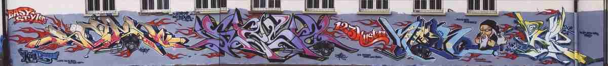 Street Art 3592 3585 GRAFFITI A4 Photo Print