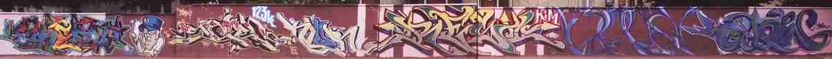 Street Art 3593 3586 GRAFFITI A4 Photo Print