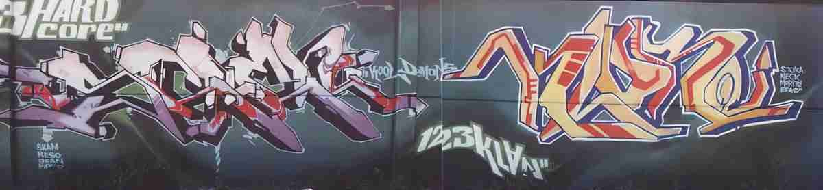 Street Art 3595 3588 GRAFFITI A4 Photo Print