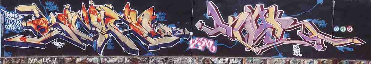Street Art 3597 3590 GRAFFITI A4 Photo Print