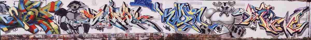 Street Art 3600 3593 GRAFFITI A4 Photo Print