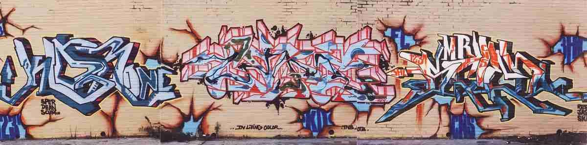 Street Art 3604 3597 GRAFFITI A4 Photo Print