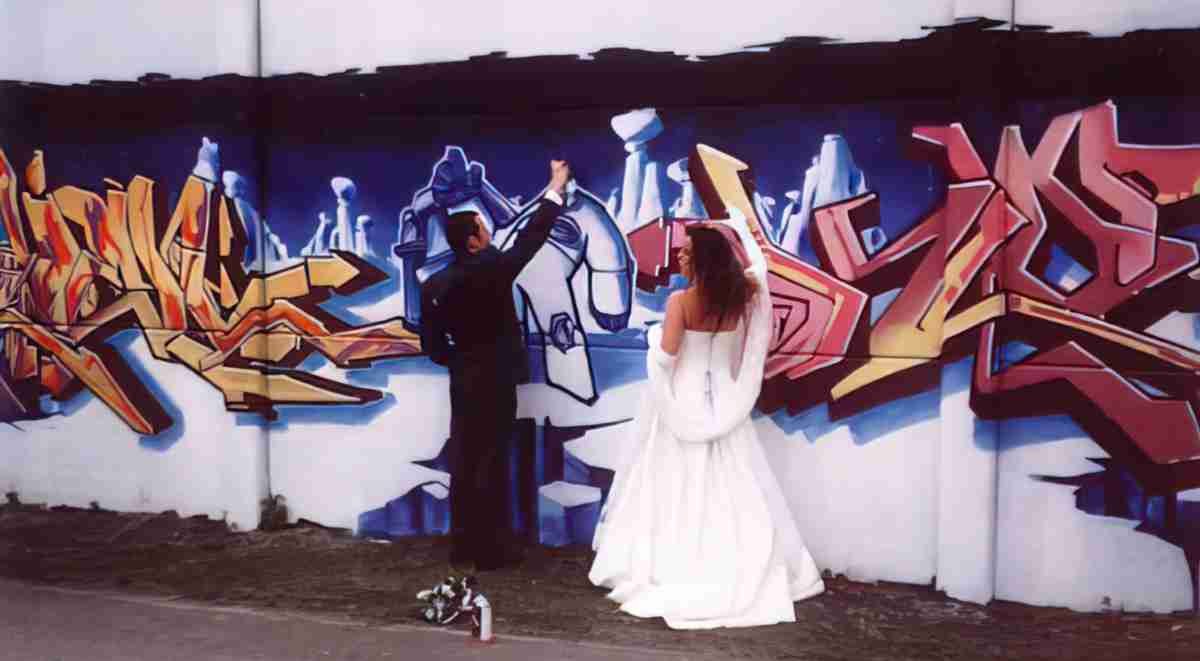 Street Art 3606 3599 GRAFFITI A4 Photo Print