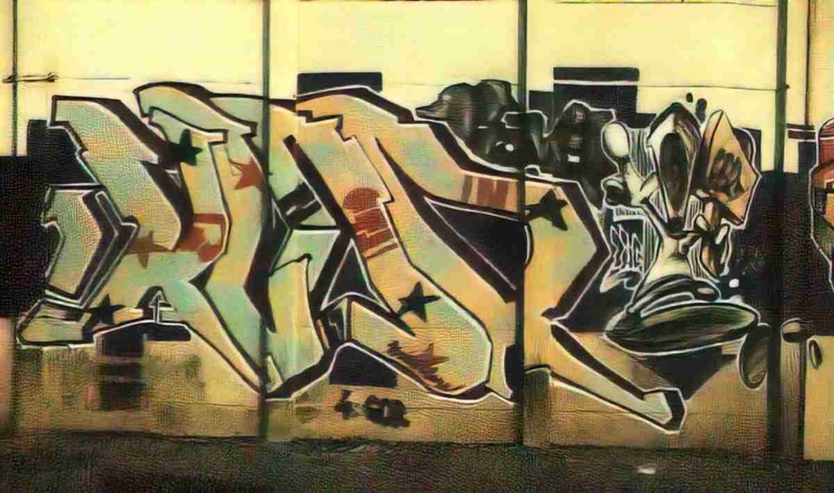 Street Art 3618 3611 GRAFFITI A4 Photo Print