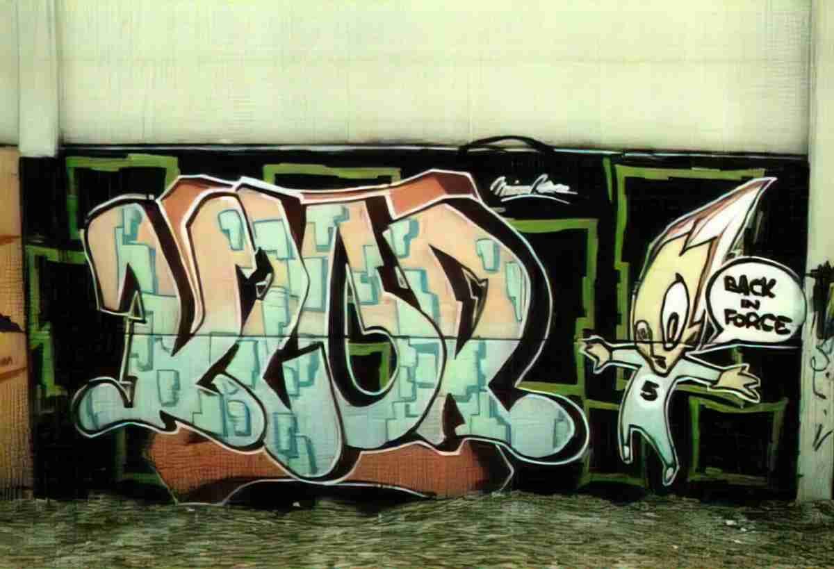 Street Art 3619 3612 GRAFFITI A4 Photo Print