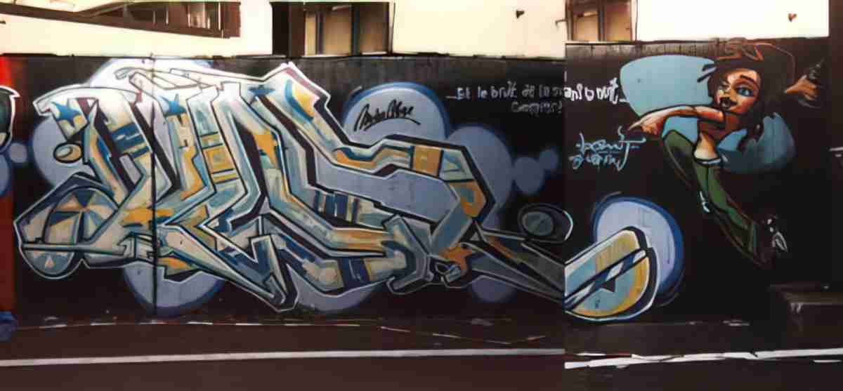 Street Art 3621 3614 GRAFFITI A4 Photo Print