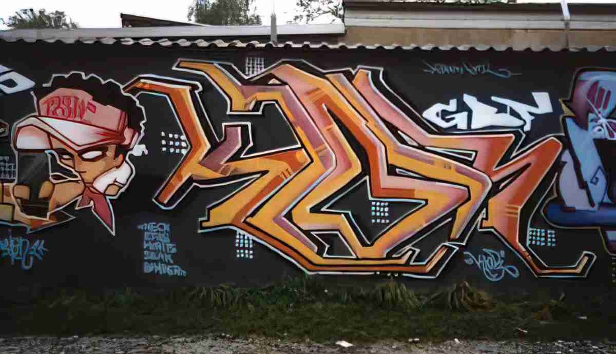 Street Art 3622 3615 GRAFFITI A4 Photo Print