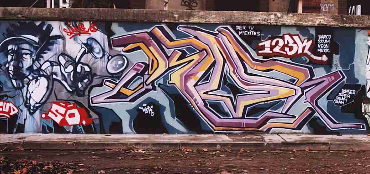 Street Art 3623 3616 GRAFFITI A4 Photo Print