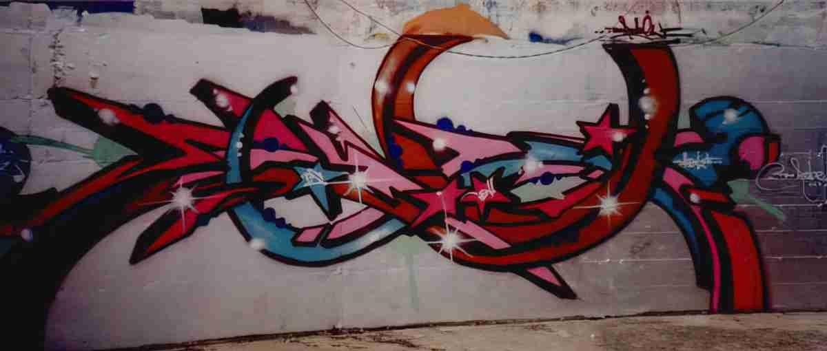Street Art 3629 3622 GRAFFITI A4 Photo Print